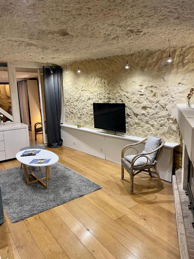 ヴーヴレTroglodyte Du Petit Coteauアパートメント エクステリア 写真